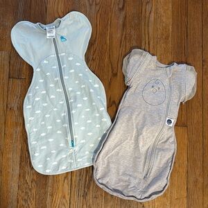 Love To Dream nested bean zen one swaddle bundle NEWBORN 1.5 tog 0-3 sleep